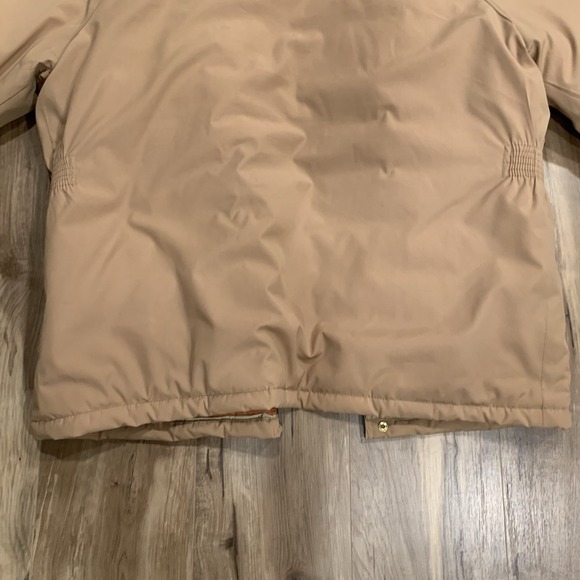 Vintage Grais Arctic Warmth Parka Jacket Mens 50R XL Tan Hooded Quilted USA Made - Picture 7 of 12